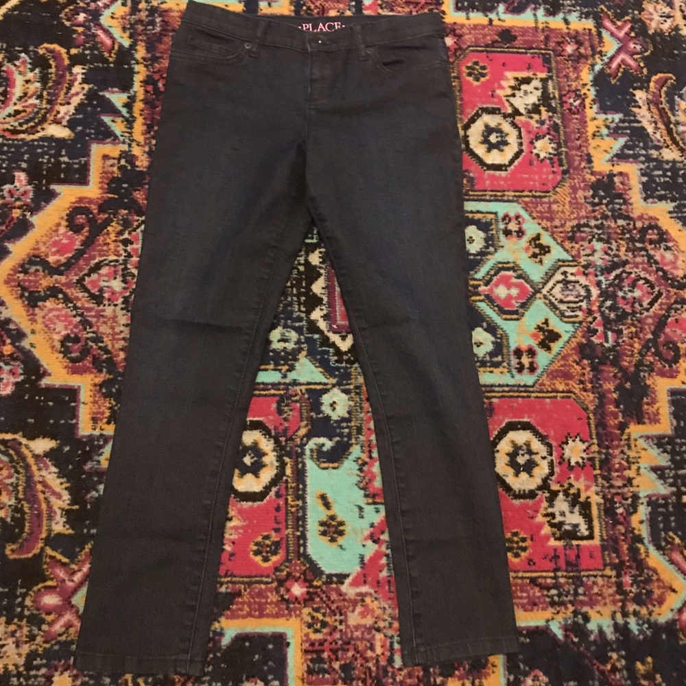 Dark blue kids jeans